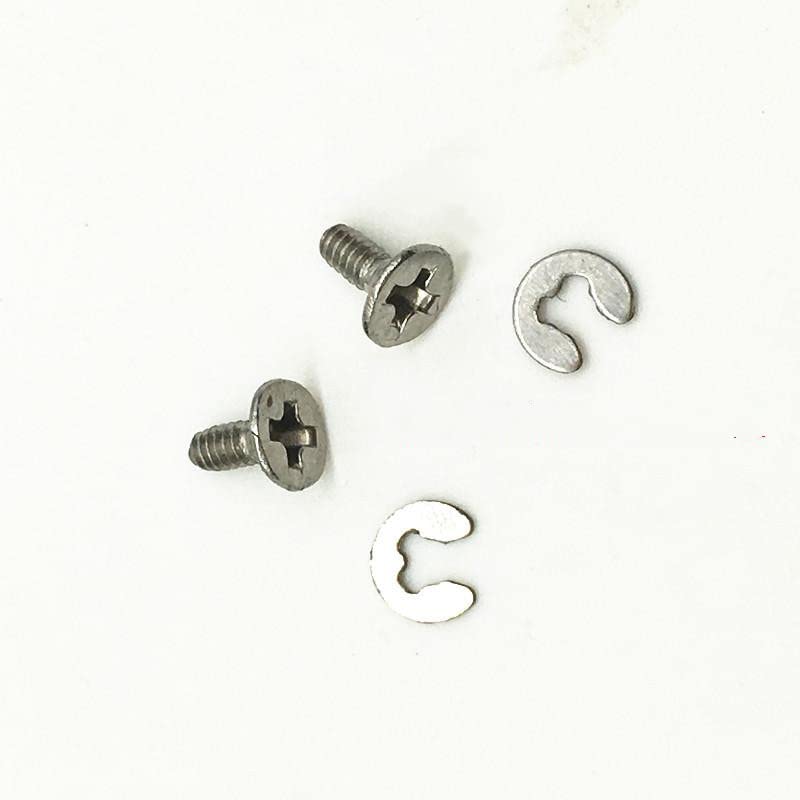 JMXLDS Replacement Parts Battery Back Cover Screws Bolt Washer for New 3DS New 3DS XL LL Console - Image 2